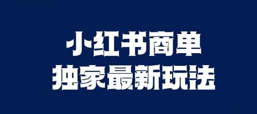 小红书商单最新独家玩法，剪辑时间短，剪辑难度低，能批量做号【揭秘】-自媒体副业资源网