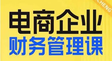 电商企业财务管理线上课，为电商企业规划财税-自媒体副业资源网