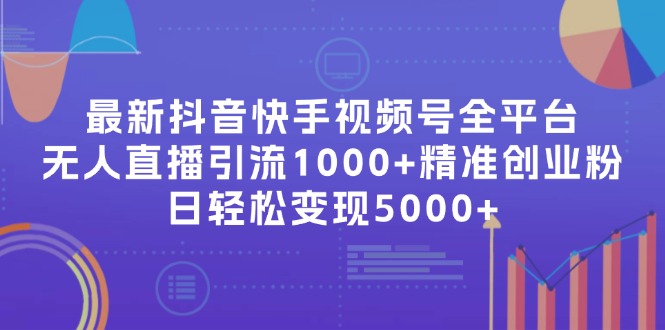 （11970期）最新抖音快手视频号全平台无人直播引流1000+精准创业粉，日轻松变现5000+-自媒体副业资源网