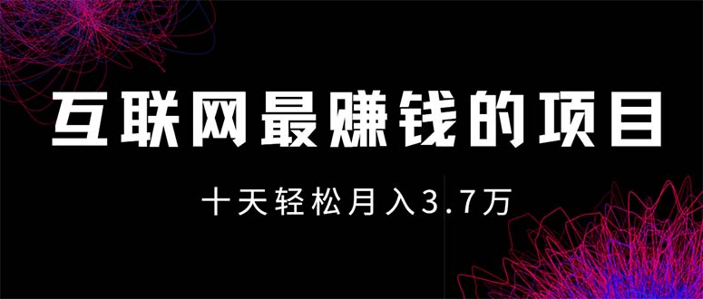 （12396期）互联网最赚钱的项目没有之一，轻松月入7万+，团队最新项目-自媒体副业资源网